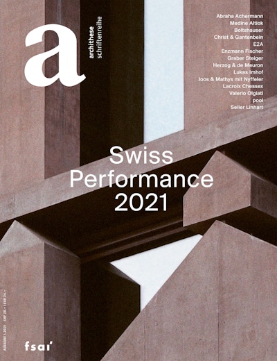 0338 archithese Swiss Performance2021 VBZ titelblatt