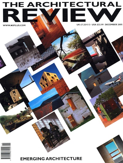 0072 The Architecutral Review 0512 Emerging Architecture Titelblatt