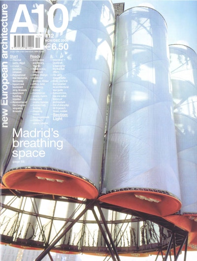 0101 A10 new European Architecture Titelblatt